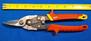 Milwaukee 43-22-4530 10" par de recortes de hojalata de aviación punta recta - Imagen 1 de 8