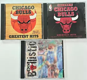 Chicago Bulls Greatest Hits Volume One & Two + Go Bullistic CD Lot - Bild 1 von 10