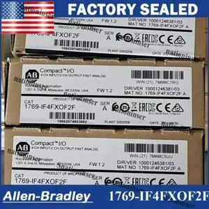 New Factory Sealed AB 1769-IF4FXOF2F SER A CompactLogix High Speed I/O Moudle - Picture 1 of 3