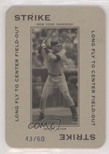 2005 Donruss Throwback Threads Polo Grounds /60 Derek Jeter #PG-88 HOF