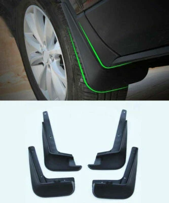 Guardabarros protector contra salpicaduras guardabarros ABS para Toyota Corolla 2014-2017 4 piezas Foto 1 de 4