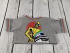 Build A Bear Star Wars Gray Red Blue C-3Po & R2-D2 Top T-Shirt Teddy Clothes