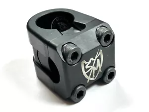 S&M Redneck FLT Stem, CNC Alloy, 26mm Length, 22.2mm Bar, 1-1/8" Fork, Black - Picture 1 of 3