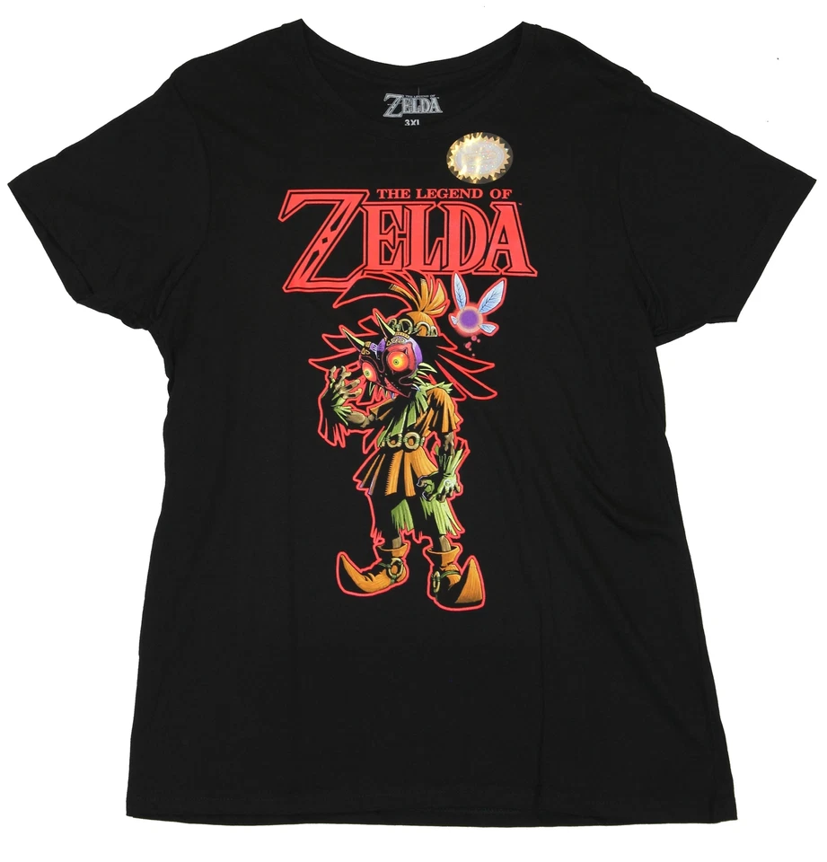 Camiseta Legend of Zelda Niñas Juniors - Máscara de Majora Estilizada Calavera Eslabón Infantil Foto 1 de 1