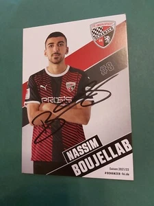 FC Ingolstadt , N. Boujellab , Autogrammkarte , Fussball - Picture 1 of 2