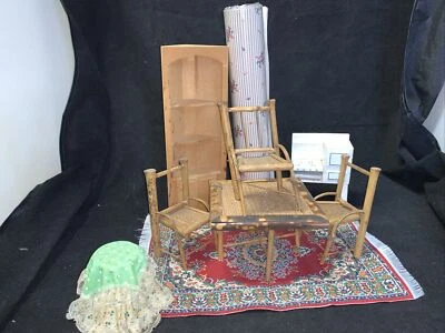 Lot Of Miniature Doll House Furniture - Image 1 of 4