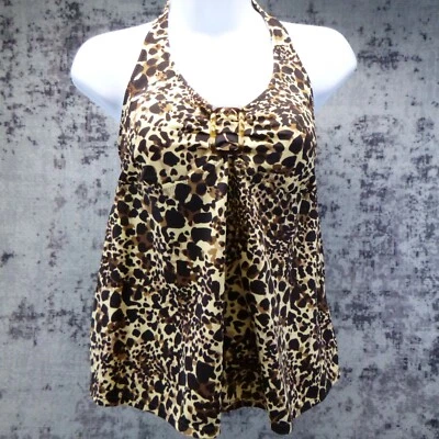 Camiseta tankini Liz Lange para mujer talla M animal maternidad atletismo costero Foto 1 de 4