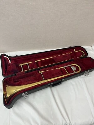 Yamaha YSL-2510 Trombone Only Main Unit & Hard Case No Mouthpiece From Japan - Image 1 of 4