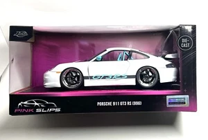 Jada Toys "Pink Slips" White Porsche 911 GT3 NEW/VHTF - Picture 1 of 7