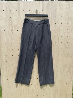 Pantalones a medida Armani Collezioni 2010 talla 8 44 lino seda Foto 1 de 4