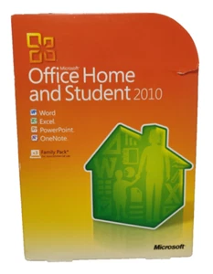 MS Microsoft Office 2010 Home and Student Family Pack USED - Picture 1 of 4