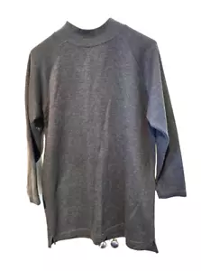 Grey jersey two-piece co-ord set, size 12/14 - Picture 1 of 2
