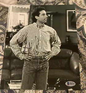 Jerry Seinfeld signed Autogramm 8x10 Foto Full Signature BECKETT COA - Bild 1 von 1