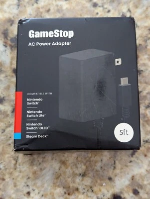 GameStop AC power adapter 5ft Nintendo Switch Lite OLED - Image 1 of 4