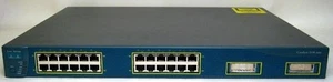 Cisco 3550 WS-C3550-24-SMI 24-Port Layer-3 Network 10/100 Mbps SWITCH Ethernet - Afbeelding 1 van 1
