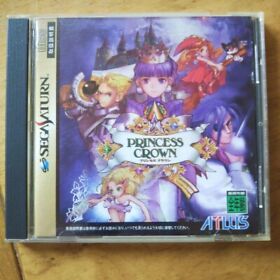 princess crown sega saturn 1997 SS segasaturn atlus from japan ntsc-j