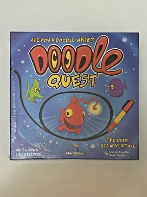Doodle Quest Deep Sea Adventure Drawing Memory 2014 New Sealed NIB - Image 1 of 3