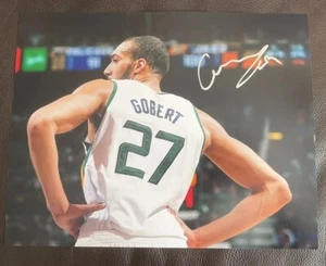 Rudy Gobert Signed Autographed 11x14 Photo Utah Jazz Minnesota Timberwolves - Picture 1 of 2