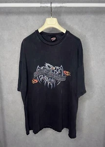 T-shirts vintage Harley Davidson Hannum’s Media, PA noir taille 3XL - Photo 1/5