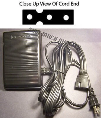 FOOT CONTROL PEDAL Elna 1400 1500 1600 2003 2005 2007 L1 T33 Consew 94C Juki + - Image 1 of 3