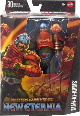 Figura de acción Masters of the Universe MOTU nueva Eternia Masterverse Man At Arms Foto 1 de 2