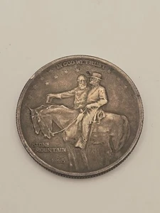 Mezzo dollaro commemorativo 1925 STONE MOUNTAIN - Foto 1 di 6