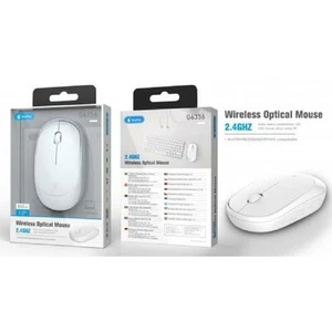 Souris sans fil - 2.4Ghz 800 DPI - G6356 - Blanc - Picture 1 of 1