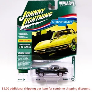 Johnny Lightning 1967 Chevy Corvette 427 Diecast Metal Model Car "Muscle Cars" - Picture 1 of 5