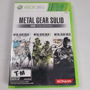 Metal Gear Solid HD Collection (Microsoft Xbox 360, 2011) Cib Completo - Imagen 1 de 9