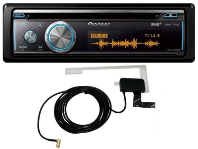 Pioneer DEH-X8700DAB CD/MP3-Autoradio Bluetooth USB DAB iPod inkl. DAB-Antenne A - Bild 1 von 4