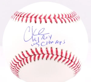 Von Chuck Knoblauch signierter Rawlings OML Baseball mit 91 ROY WS Champs - Beckett W - Bild 1 von 11