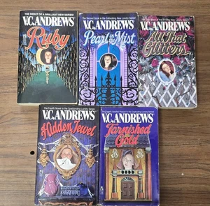 Landry Series, Complete 5 book set with Keyhole Covers by V.C. Andrews - Imagen 1 de 4
