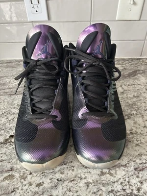 Size 11 Jordan Super Fly 5 Black Concord White - Image 1 of 4