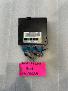 01-05 Chevrolet GMC 2500HD 3500HD 6.6 DURAMAX BODY CONTROL MODULE BCM 15095334 - Picture 1 of 9