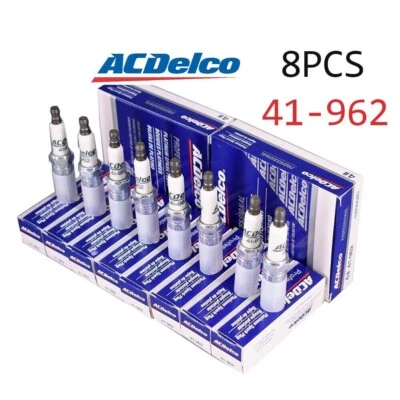 41-962 8PCS Brand-New Spark Plugs OEM 19299585 for Yokon Sierra Chevy Silverado - Image 1 of 4