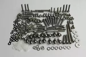 Kawasaki ZXR 750 Verkleidungsschraubensatz hochglanzpoliert V2A Rostfrei!! - Bild 1 von 1