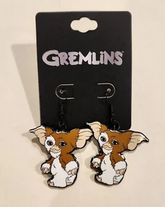 Gremlins Gizmo Drop Earrings 80s Movie Bioworld NEW - Picture 1 of 9