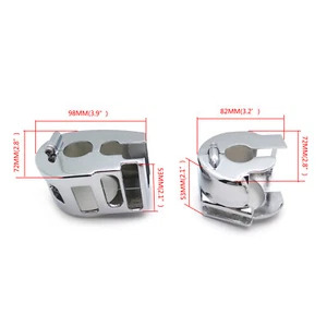Chrome Switch Housing Cover For Yamaha Xvs V-Star 1100 Custom Xvs1100 1999-2012 - Bild 1 von 9