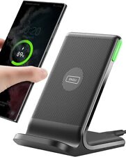 Wireless Charger, 15W Fast Qi-Certified Wireless Charging Station Iphone Office