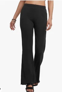 Gerippter Stretch Gr: S. Hose für Damen, flexibler Bund - Bild 1 von 3