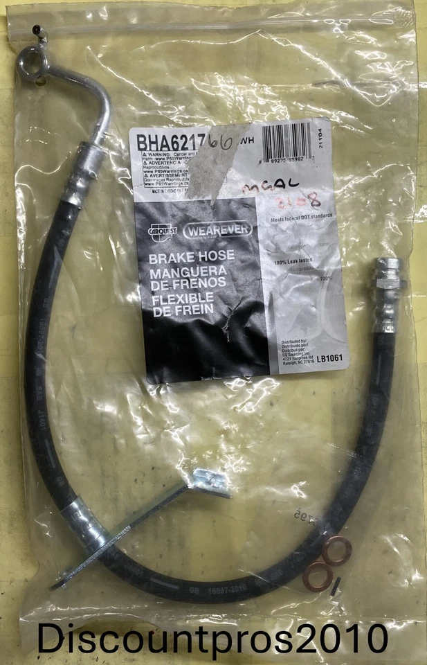 Mangueira hidráulica de freio dianteiro esquerdo Carquest BHA621766 Kia Optima 2011-2016 - Imagem 1 de 1