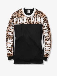 Victoria’s Secret PINK Sleeve Campus Tee XS - Picture 1 of 2