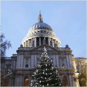 St Paul's Cathedral Christmas Greeting Sound Card Plays 'Hark the Herald Angels'