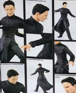 11"Keanu ReevesThe Matrix Classic Sci-Fi Movie Unassemble UnpaintedResin Kit 1/6 - Picture 1 of 3
