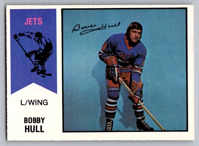 1974-75 O-PEE-CHEE WHA #50 BOBBY HULL JETS - Image 1 of 3