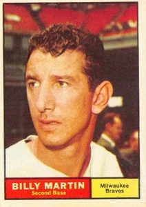 1961 Topps #89 Billy Martin EX (MC) p38525 - Picture 1 of 2