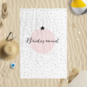 147x99.1cm a Pois Damigella Design Microfibra Spiaggia Telo Estate Vacanza Gift - Foto 1 di 1