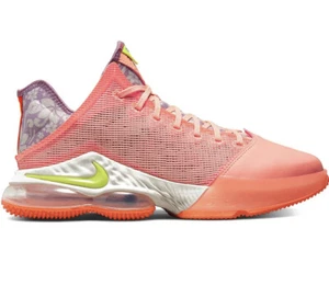 Nike LeBron 19 XIX Low Hawaii - Basketballschuhe UK5 EUR38,5 DQ8344-600 Crimson - Bild 1 von 8