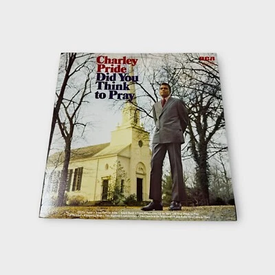 Charley Pride Did You Think To Pray Vinyl LP RCA Victor LSP 4513 1971 - Image 1 of 4