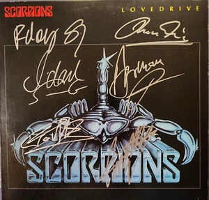 SCORPIONS 6 AUTOS! LOVEDRIVE 79 KLAUS RAREBELL JABS BUCHOLTZ M&R SHENKER BAS LOA - Picture 1 of 18